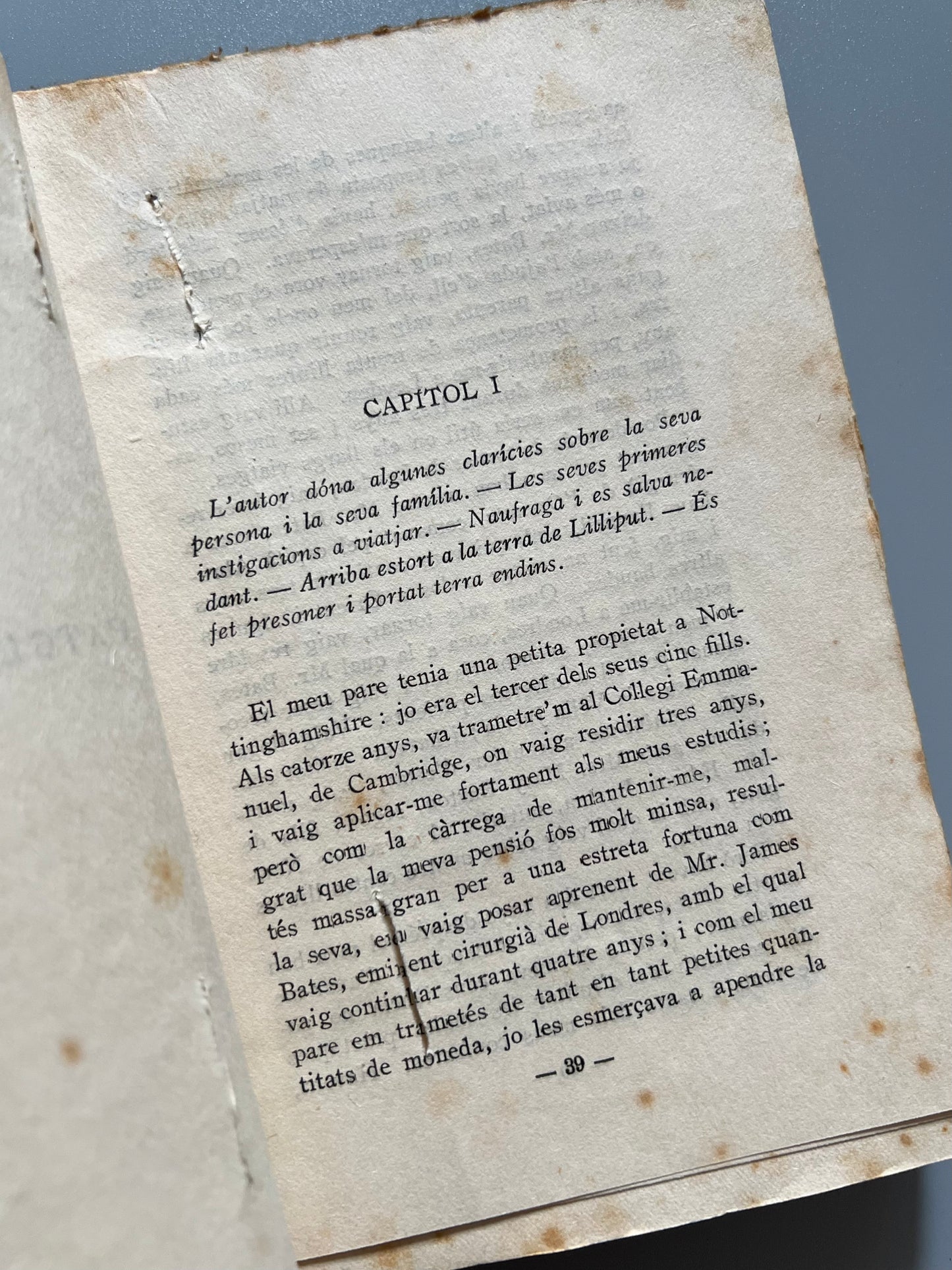 Viatges de Gulliver, Jonathan Swift - Editorial Catalana, ca. 1915