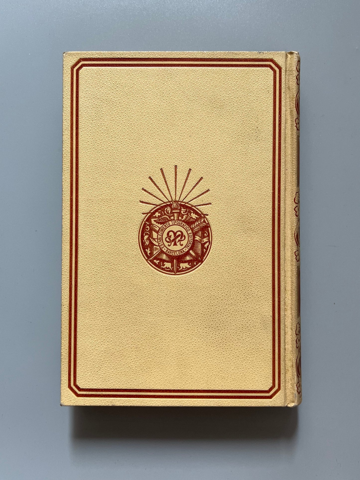 Vida y semblanzas de Cervantes, Miguel Santos Oliver - Montaner y Simón, 1916