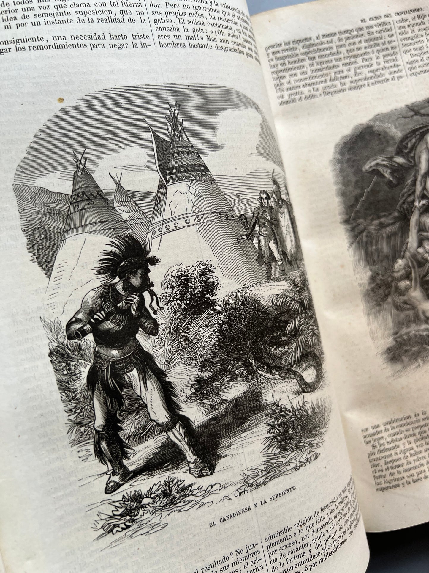 13 obras de Chateaubriand, Biblioteca ilustrada de Gaspar y Roig - 1853/1859