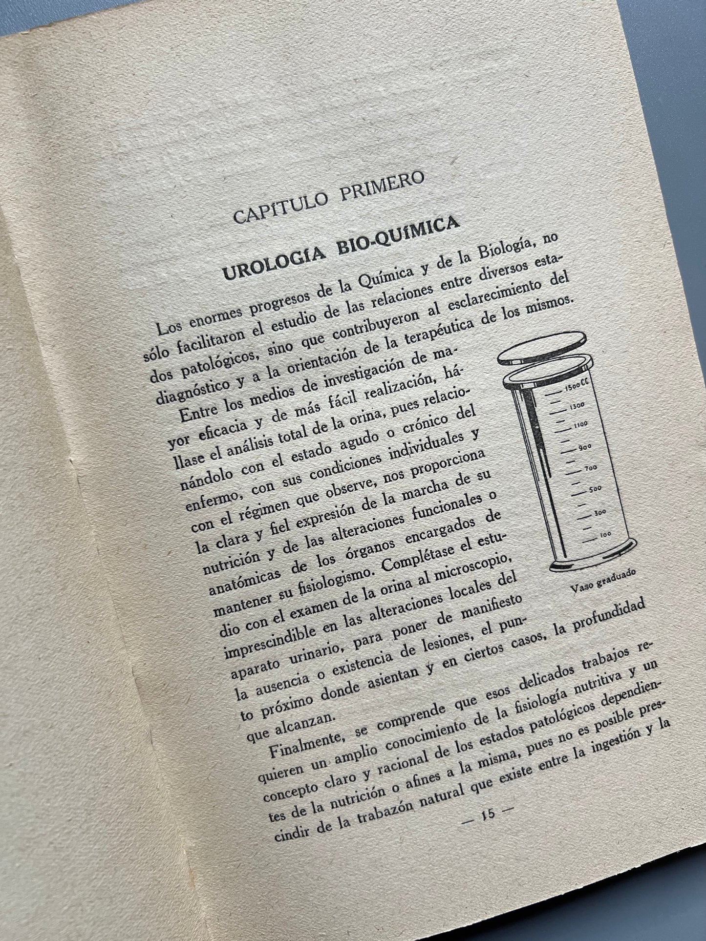 Análisis modernos de orinas, Dr. J. Vellvé Cusidó - 1924