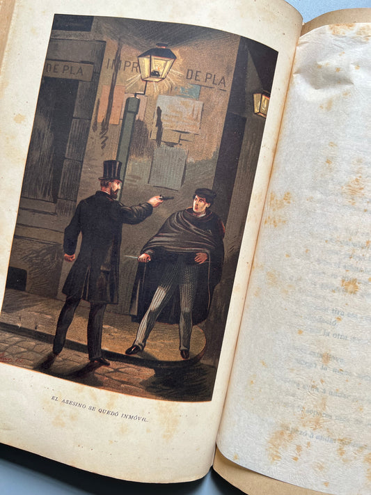 Barcelona y sus misterios, Antonio Altadill - Font y Torrens editores, 1884 - Antigularia (detalle 1)