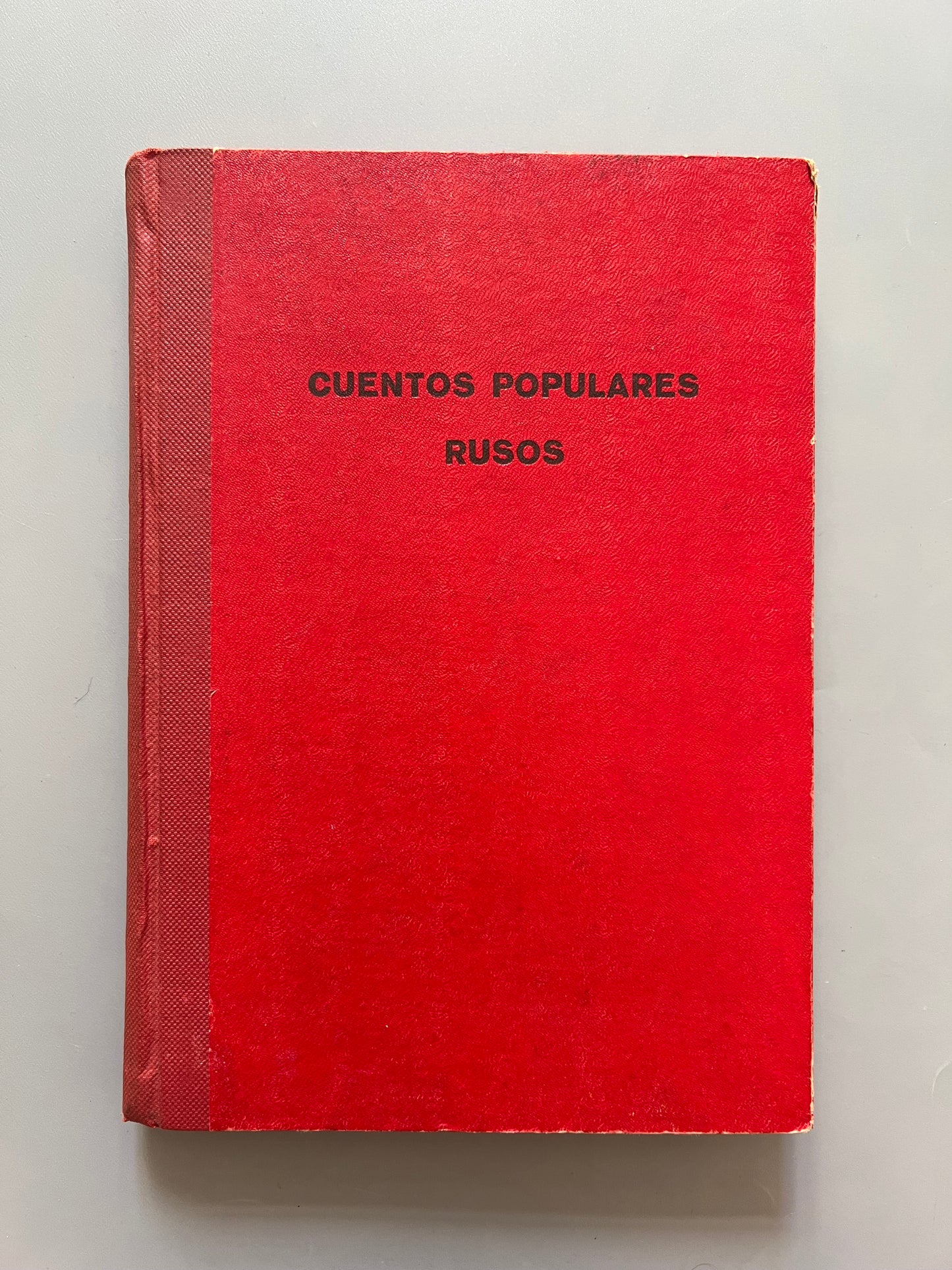Cuentos populares rusos, Magín Valls - Editorial Baguña Hnos., 1954