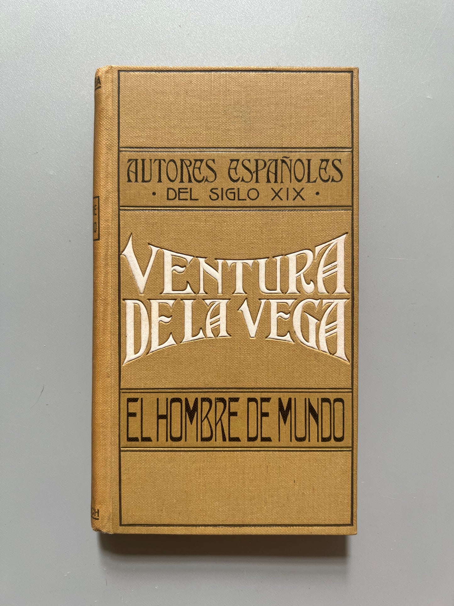 El hombre de mundo, Ventura de la Vega - E. Domenech, 1914