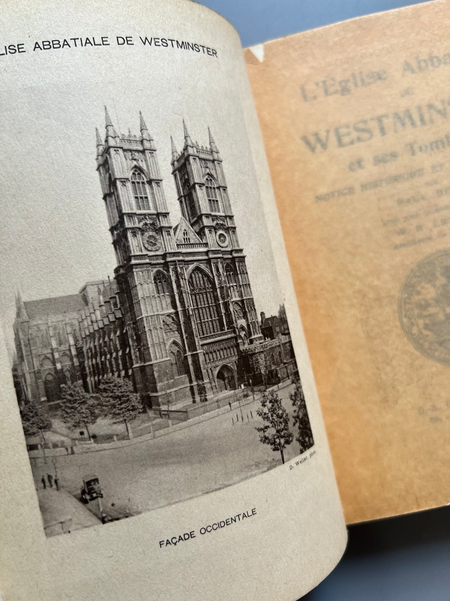 L'Église abbatiale de Westminster et ses tombeaux, Paul Biver - D. -A. Longuet éditeur, 1913