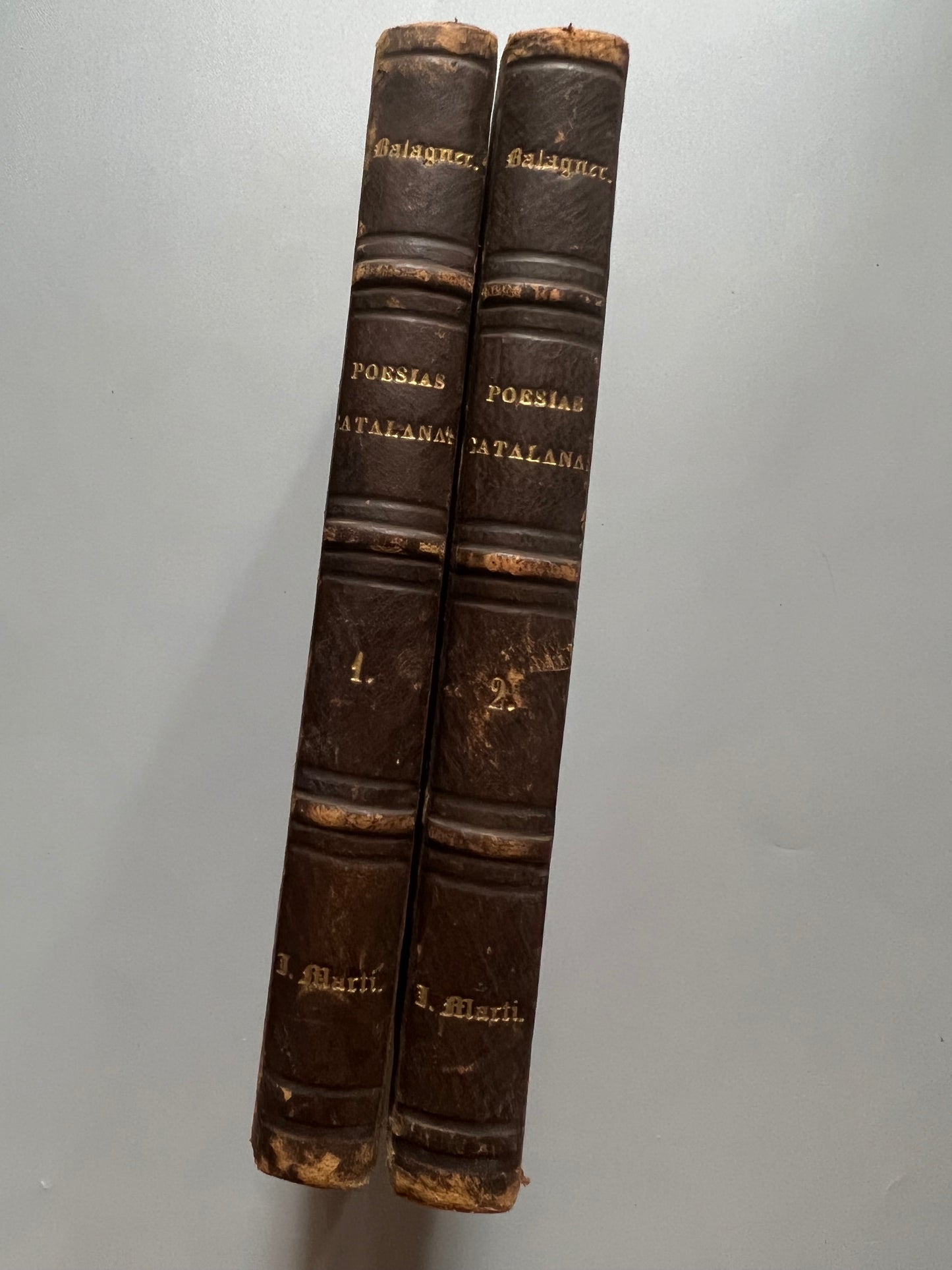 Poesías catalanas completas, Víctor Balaguer - establecimiento tipográfico de D. Antonio de Torres, 1868