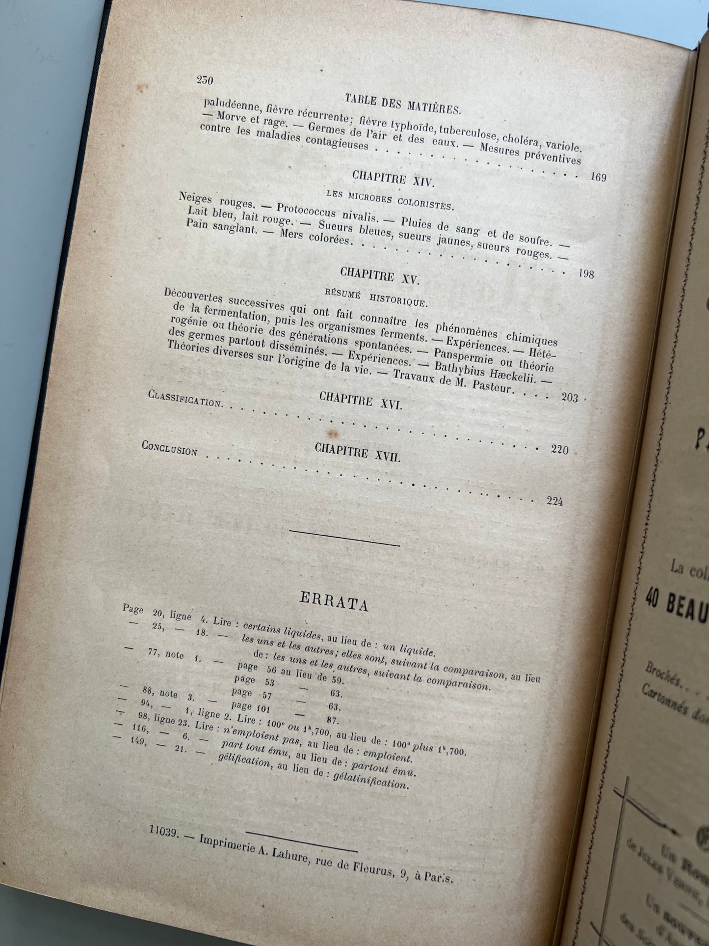 Travailleurs et malfaiteurs microscopiques, I. Aristide Rey - Bibliothèque d'Éducation et de récréation, ca. 1880