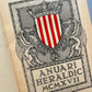 Anuari heràldic 1917,  Societat Catalana d'Heràldica - Oliva de Vilanova impressor