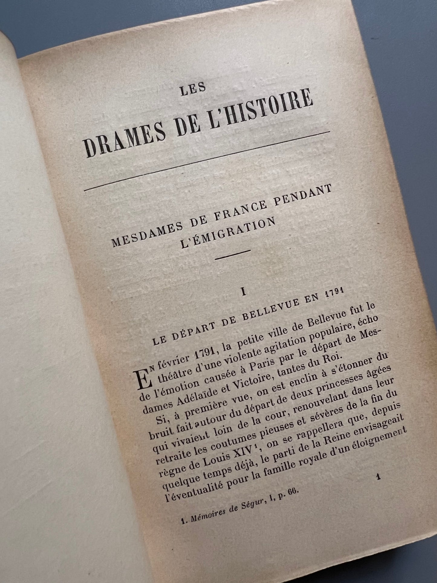 Les drames de l'histoire, Comte Fleury - Libraire Hachette et Cie, 1905