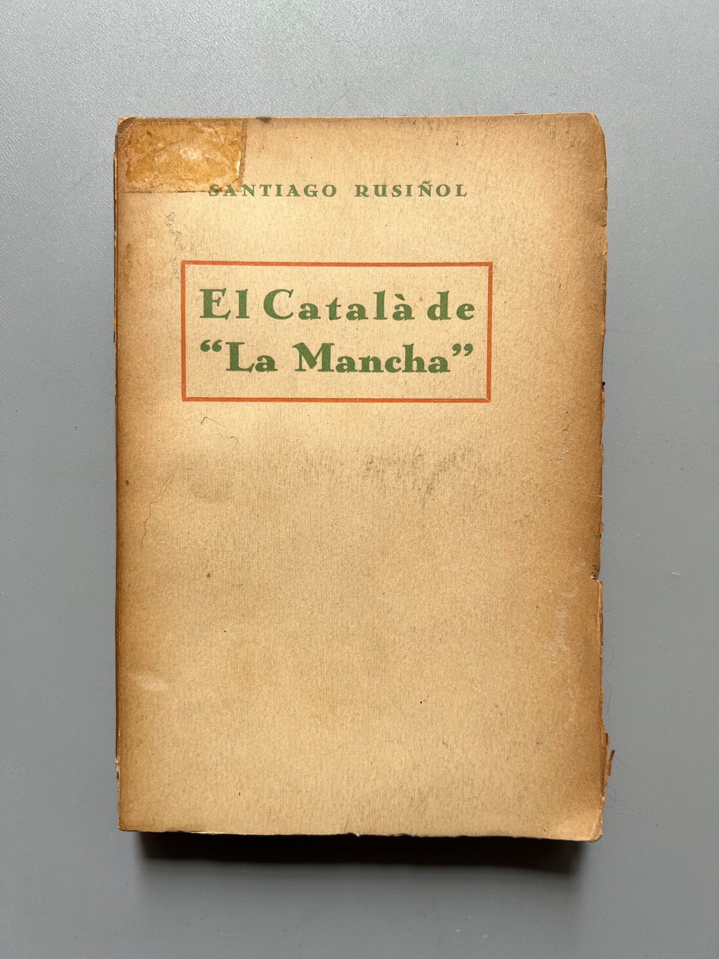El català de la Mancha, Santiago Rusiñol - Antonio Lopez llibreter, ca. 1910