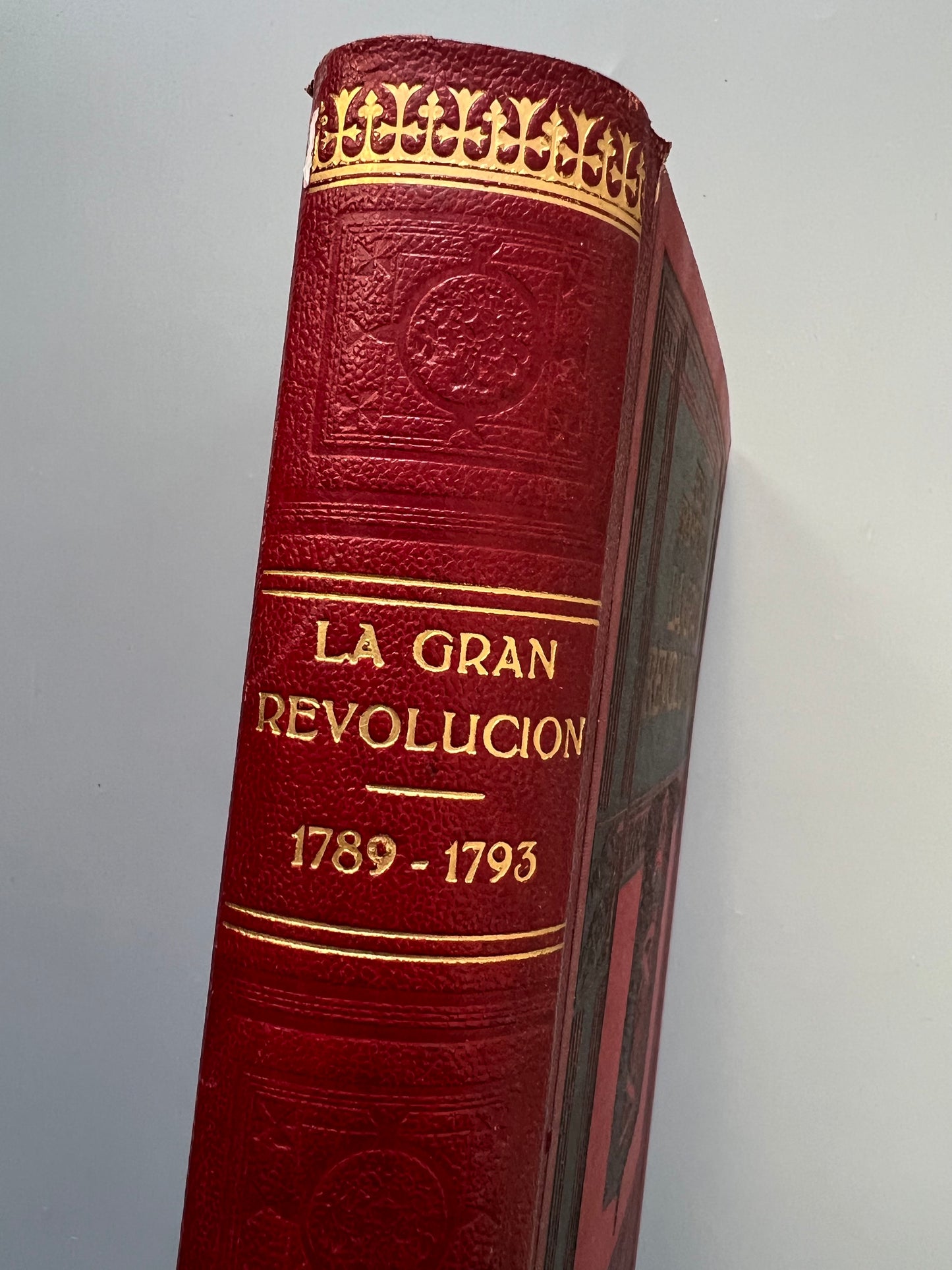 La gran revolución. Historia de la revolución francesa, Pedro Kropotkine - Casa editorial Maucci, ca. 1930
