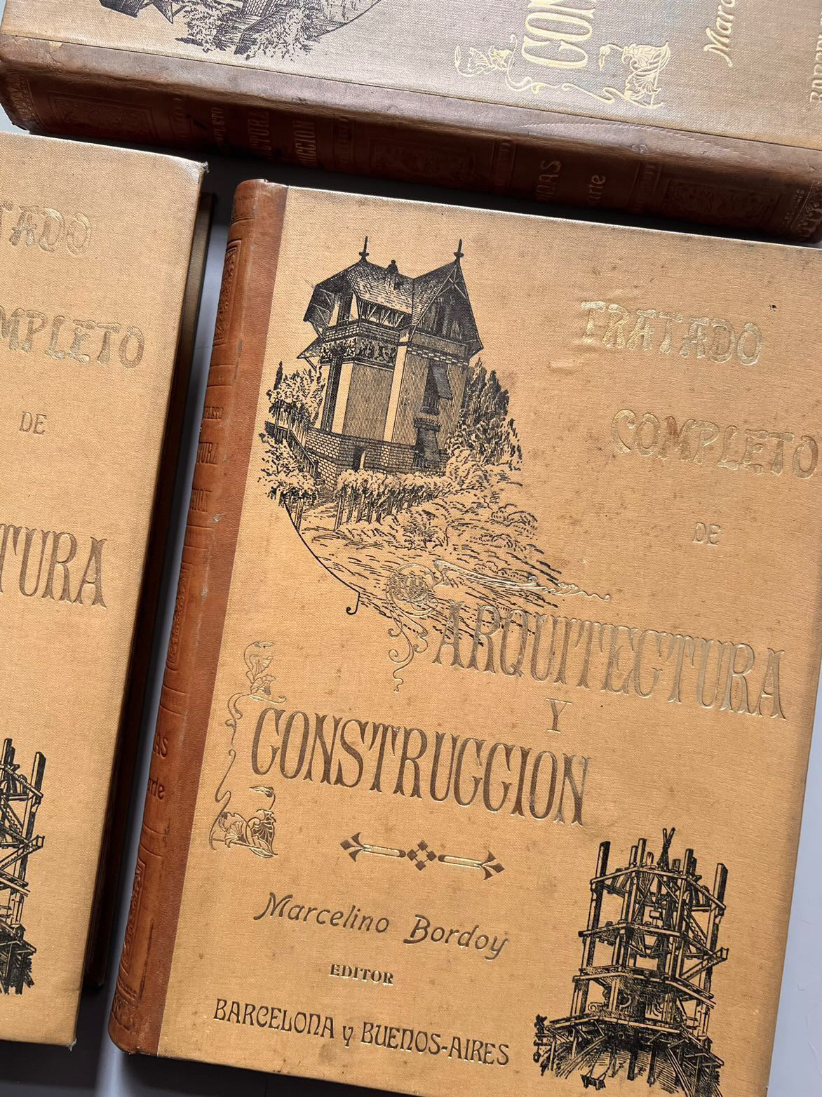 Tratado de arquitectura y construcción modernas, Domingo Sugrañes - ca. 1880